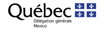 Logo Délégation Québec Mexico
