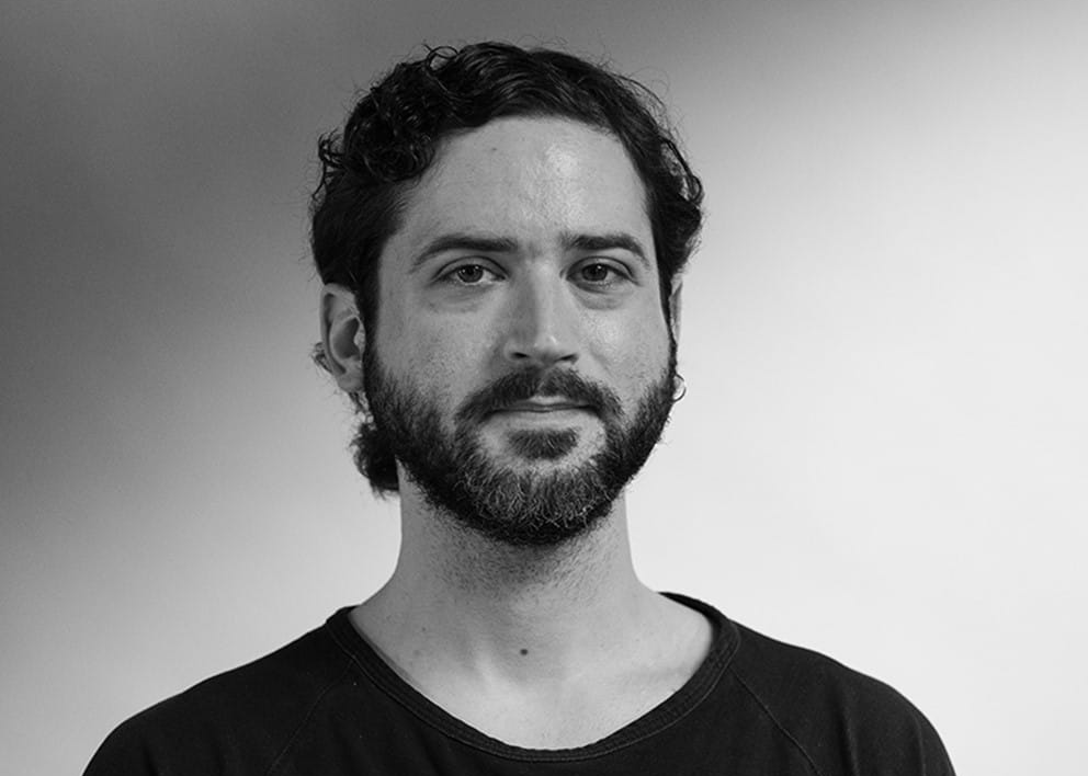 photo en noir et blanc du compositeur