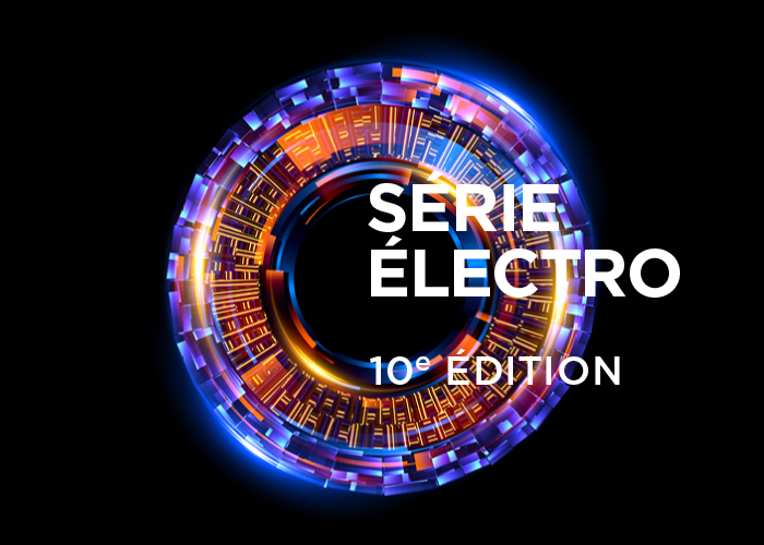 Poster for the 10th edition of the Electro Series