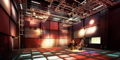 Photo of a performance space