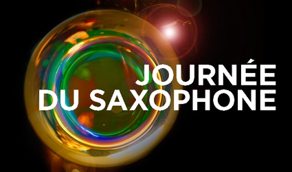 Affiche pour la Journée du saxophone