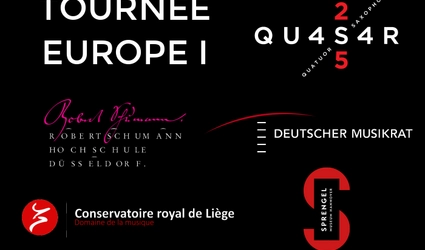 Carte postale - Tournée Européenne